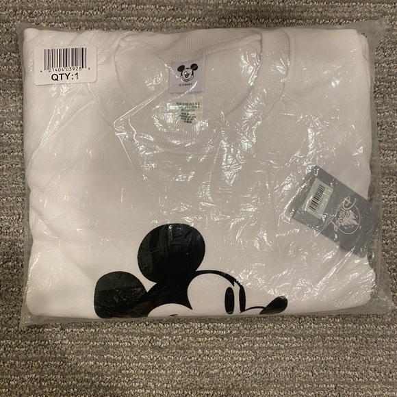 Mickey Mouse Classic Walt Disney World White Sweatshirt - Size XL - Picture 2 of 4